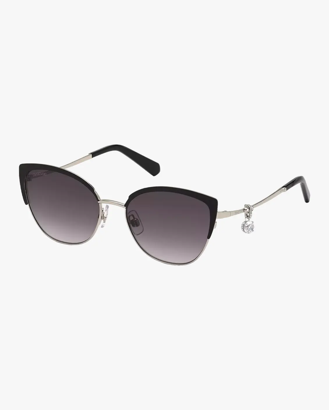 Cat Eye Sunglasses in Silver