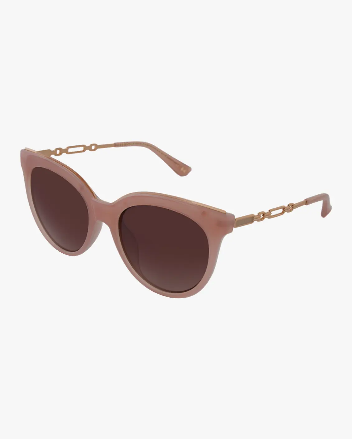 Round Sunglasses in Pink