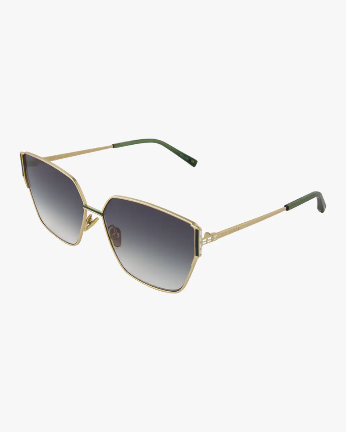 Square Sunglasses in Gold