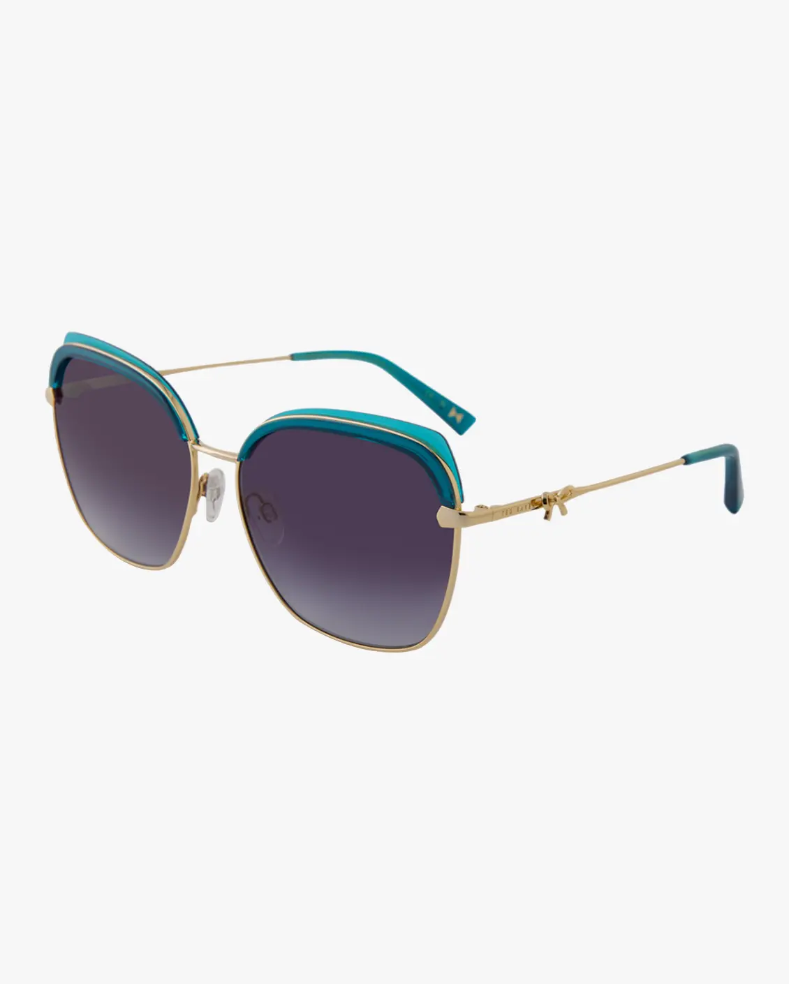 Square Sunglasses in Gold