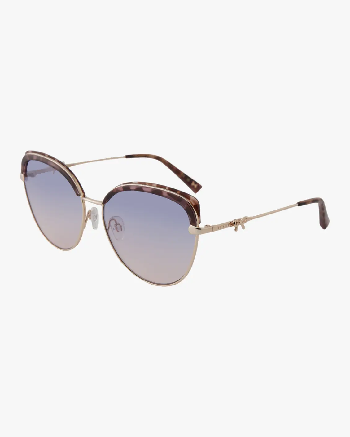 Cat Eye Sunglasses in Gold