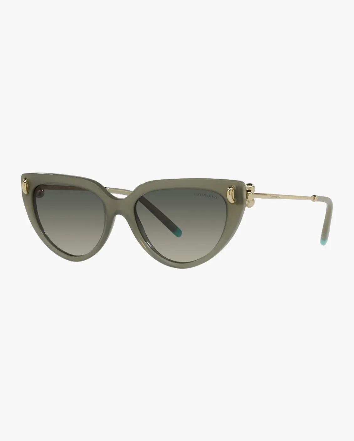 Cat Eye Sunglasses in Green