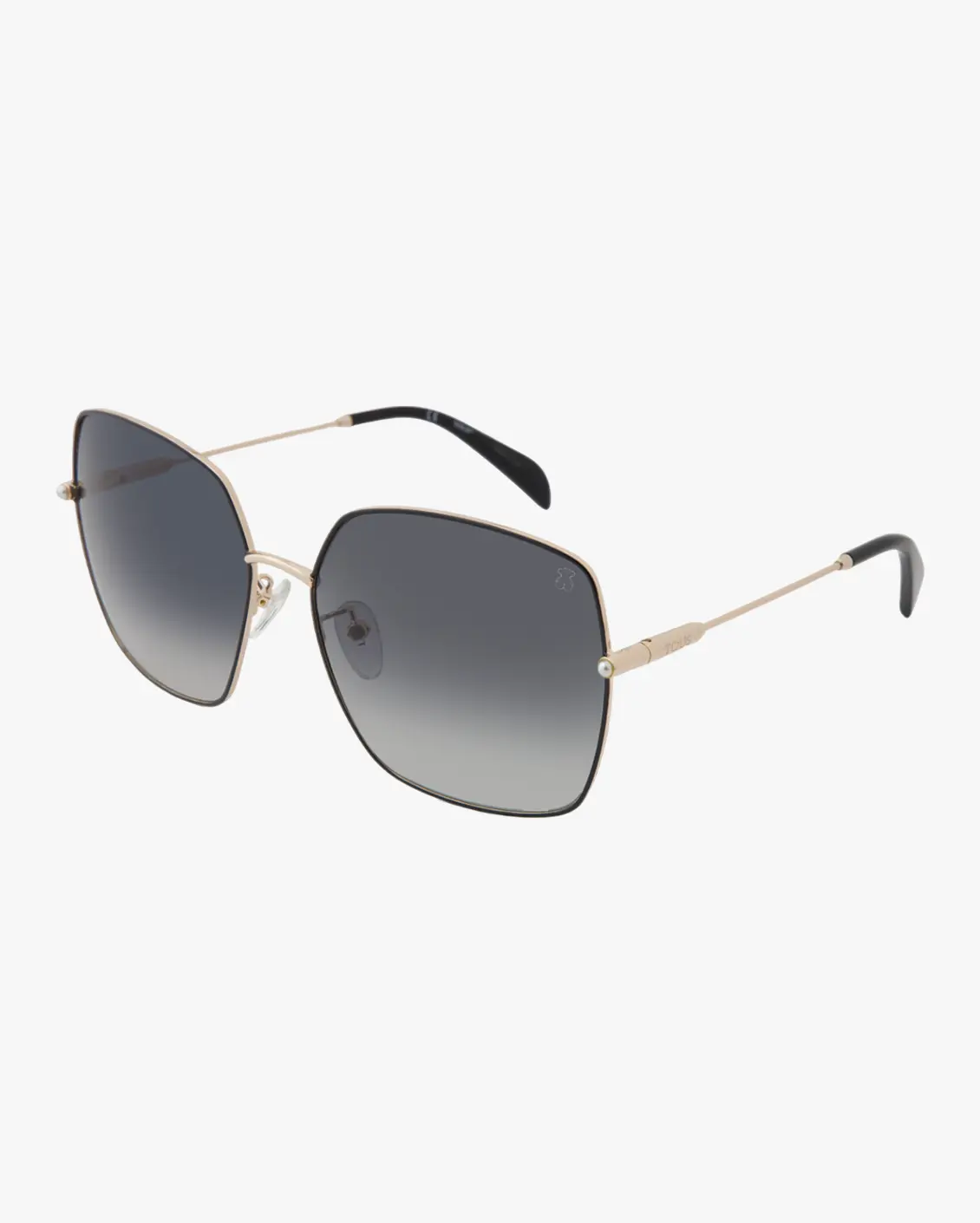 Square Sunglasses in Gold