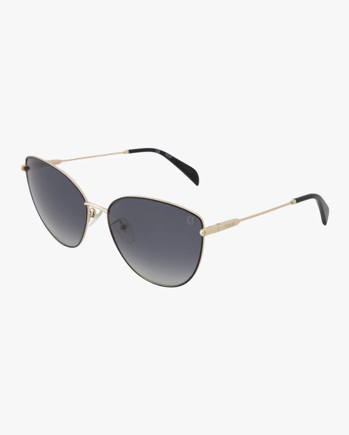 Cat Eye Sunglasses in Gold