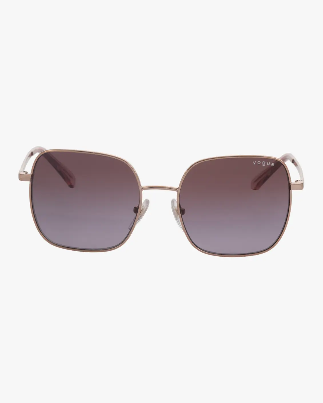 Square Sunglasses in Gold